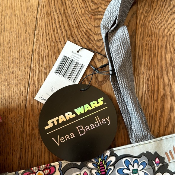 NEW Vera Bradley Star Wars Far Far Away reusable market tote NWT - Picture 3 of 7